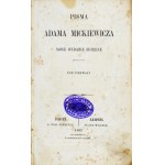 A. Mickiewicz - Pisma. T. 1-6. 1861. psk. z epoki.