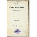 A. Mickiewicz - Pisma. T. 1-6. 1861. psk. z epoki.