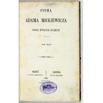 A. Mickiewicz - Pisma. T. 1-6. 1861. psk. period.