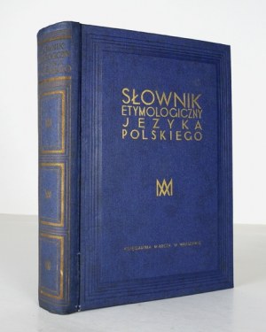 BRÜCKNER Aleksander - Słownik etymologiczny języka polskiego. Kraków-Warszawa [1927]....