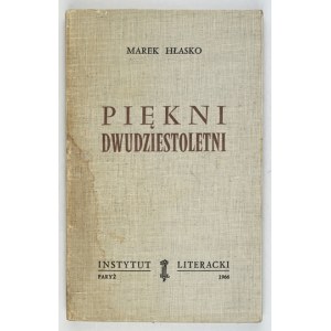 HŁASKO M. - Piękni dwudziestoletni. 1966. Erste Ausgabe.