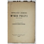 YESIENIN Sergei - Auswahl von Gedichten. (Erste Serie). Aus dem Russischen übersetzt von Kazimierz Andrzej Jaworski. Chełm [Lub....