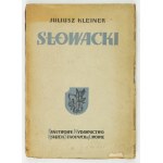 J. Kleiner - Słowacki. Mit Widmung des Autors.