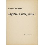 K. Kociemski - Die Legende vom Untergang. Florenz 1914.