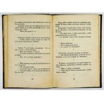 TUWIM Juljan - Und das weißt du? Warschau [1925]. Druck. Rola. 16d, pp. [4], 115, [1]. Gebunden in Pappband mit erhaltenen Deckeln....