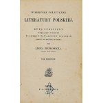 ZIENKOWICZ Leon[Józef] - Politische Bilder der polnischen Literatur. Ein öffentlicher Kurs, der in Paris im Bezirk der Gesellschaften der...