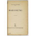 SZTAUDYNGER Jan - Marionettes. With 39 engravings. Lvov-Warsaw 1938, Książnica-Atlas. 8, s. 146, [1]....