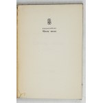 BIAŁOSZEWSKI M. - Revolutions of things. Poems. 1956. poetic book debut of the writer.