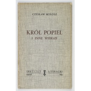 C. MILOSZ - Król Popiel i inne wiersze. 1962. 1. vyd.