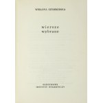 SZYMBORSKA Wisława - Selected poems. 1964.