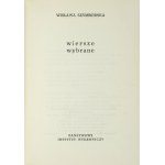 SZYMBORSKA Wisława – Wiersze wybrane. 1964.