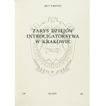 DOBRZYCKI Jerzy - Zarys dziejów introligatorstwa w Krakowie. Kraków 1968. Sekcja Introligatorów przy Cechu Rzemiosł Różn...