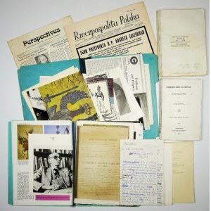 Eine Sammlung von Artikeln und anderem Material aus dem Londoner Archiv von Andrzej Zaremba