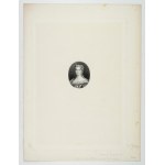 (MARIA LESZCZYŃSKA, Porträt). Unbetiteltes Porträt. Kupferstich in ovaler Form. 5x4 auf Arche. 29,5x22,...
