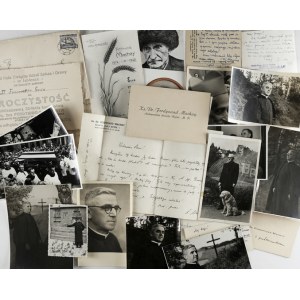 [MACHAY Ferdinand]. Sbírka ručně psané korespondence, portrétních a situačních fotografií,...