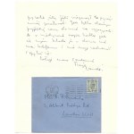 [PIŁSUDSKA Wanda]. Handwritten letter from Wanda Pilsudska to her mother Alexandra in London,...