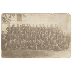 [Polish Army - soldiers of the 6th Podhale Rifle Regiment - group photograph]. [l. 20s/.30s 20th century]....