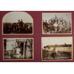 Commemorative album with photographs from the course of service and private life of Lt. Jan Pokusa from 4....