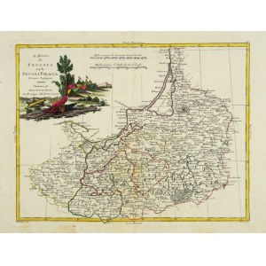 [PRUSY]. Il Regno di Prussia con la Prussia Polacca. Di nuova Projezione. Copperplate colored form....