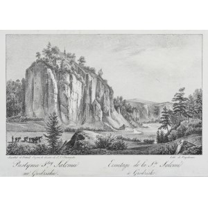 [GRODZISKO]. Hermitage of S-tey Salomé on Grodzisko. Ermitage de la S-te Salomé à Grodzisko. Lithograph form. 11,...