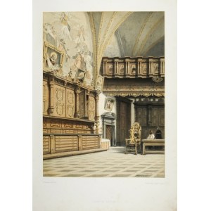 [KRAKOW]. Aearium Sacrum. Farblithographie. 30,7x22,7 auf Arche. 44x30, cm.