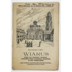 WIARUS. 27 IV 1919. die Befreiung von Vilnius.