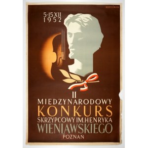 SOPOĆKO Konstanty Maria - II Internationaler Henryk Wieniawski Violinwettbewerb. Poznań....