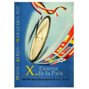 ZÁLEŠAK F[rantišek] - X. Course da la Paix [Preteky mieru]. Praha - Berlín - Varšava....