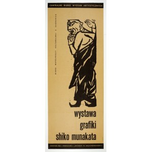 ZAMECZNIK Stanisław - Wystawa grafiki Shiko Munakata. 1961.