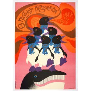 JODŁOWSKI Tadeusz - 6 little penguins. [1972].