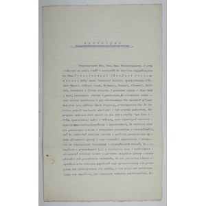 Clerks' oath of allegiance to Emperor Franz Joseph. 1910.