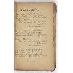 BASSARA Antoni St. - A pocket-sized songbook of the Polish soldier. Contains songs and songs of Polish soldiers, sung in ...