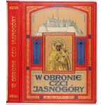 [Knižná doska]. [BOGUSŁAWSKA M.] - Na obranu cti Jasnej Hory. 1911.