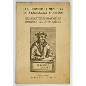 KONCZYŃSKA Wanda - Brief von Sebastjan Münster an Stanisław Łaski und eine Handvoll Details im Zusammenhang mit seiner Kosmographie....