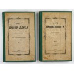 LELEWEL Joachim - Letters ... Division 1: Letters to siblings written. Vol. 1-2. Poznań 1878-1879. księg. J. K....
