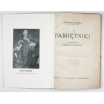 LUBOMIRSKI Stanisław - Pamiętniki. Herausgegeben nach dem Manuskript von Władysław Konopczyński. Lwów 1925. Nakł. rodziny. 8, pp. XVI,.