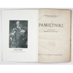 LUBOMIRSKI Stanisław - Pamiętniki. Z rękopisu wydał Władysław Konopczyński. Lwów 1925. Nakł. rodziny. 8, s. XVI,...