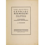MACKIEWICZ Kamil - German Purgatory. My experiences in a prisoner of war camp. With a foreword by Stanisław Dzikowski....