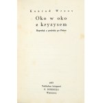 WRZOS K. - Z očí do očí v kríze. 1933. s venovaním autora.
