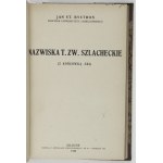 Siedem druków z przełomu XIX/XX w. poświęconych genealogii i heraldyce.