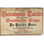 HÜBNER Johann - Genealogische Tabellen, Nebst denen dazu gehörigen Genealogischen Fragen, Zur Erläuterung Der Politische....