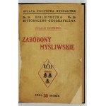 EJSMOND Juljan - Jagdlicher Aberglaube. Warschau [1926]. Tow. Wyd. Rój. 16, s. 53, [10]. Leineneinband mit Zach....