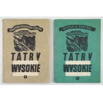 W. PARYSKI - Tatry Wysokie. Cz. 1-25 + 1-8. Komplet pierwszego wydania i wznowienia cz....