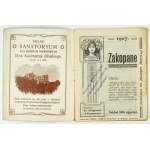 ZAKOPANE. stolen 1907. published by W. Swieprawski and S. Wrześniewski. 16, 64. brochure.