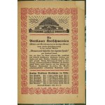 BRESLAU. 600 Jahre Bierstadt. Kretschmerwappen und Siegel verliehen von König Albrecht II. von Böhmen. Breslau [1913]. [...