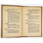 [JABŁOŃSKI Adolf] - Polish geographical pastime. Written by A. J. [cryptic]. Dresden 1866. published by the author. 8, s. [4], 82....