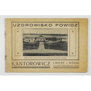 PROSPEKT uzdrowiska Powidz na rok 1928. Powidz 1928. Uzdrowisko Powidz. Druk. Mieszczańska, Poznań. 16d podł., s. 31,...