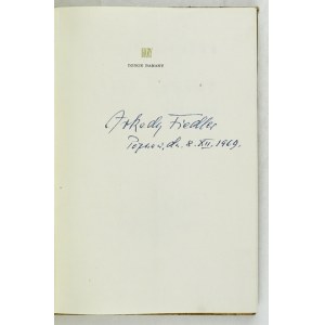 FIEDLER A. - Wilde Bananen. 1967. Signatur des Autors.  