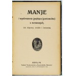 GALANT Józef - Jak długo człowiek żyć powinien? Berlin 1910. Wyd. Przewodnika Zdrowia. 8, s. 32 [...