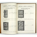 [CATALOG]. Iron Foundry, Mechanical Works and Nickel Plant Neptun J. Mintz. Konskie 1934. 8, p. 108, [2],...